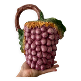 Pitcher - vintage slurry decanter in the shape of grapes