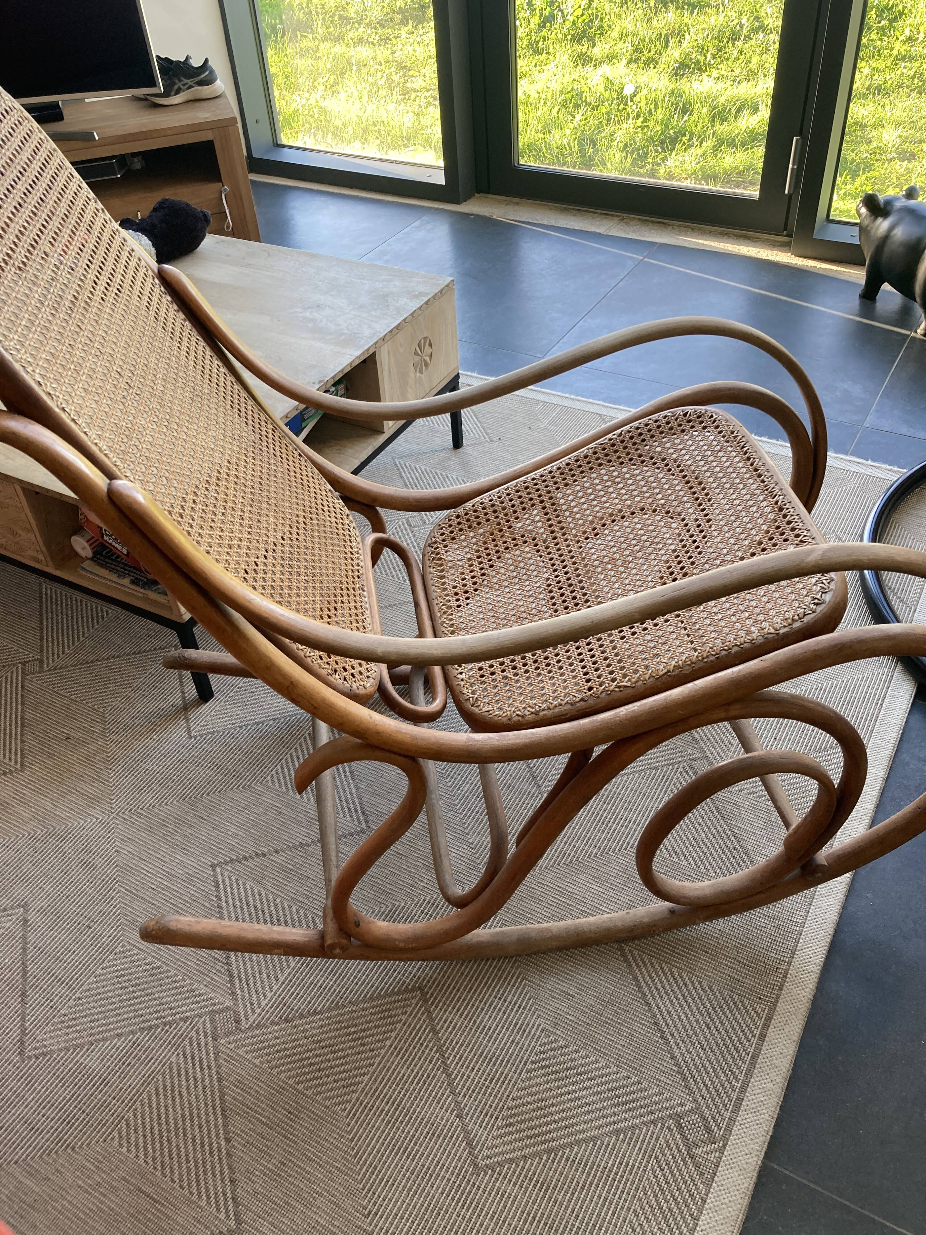 Rocking chair, bentwood