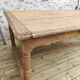 Large oak farmhouse table