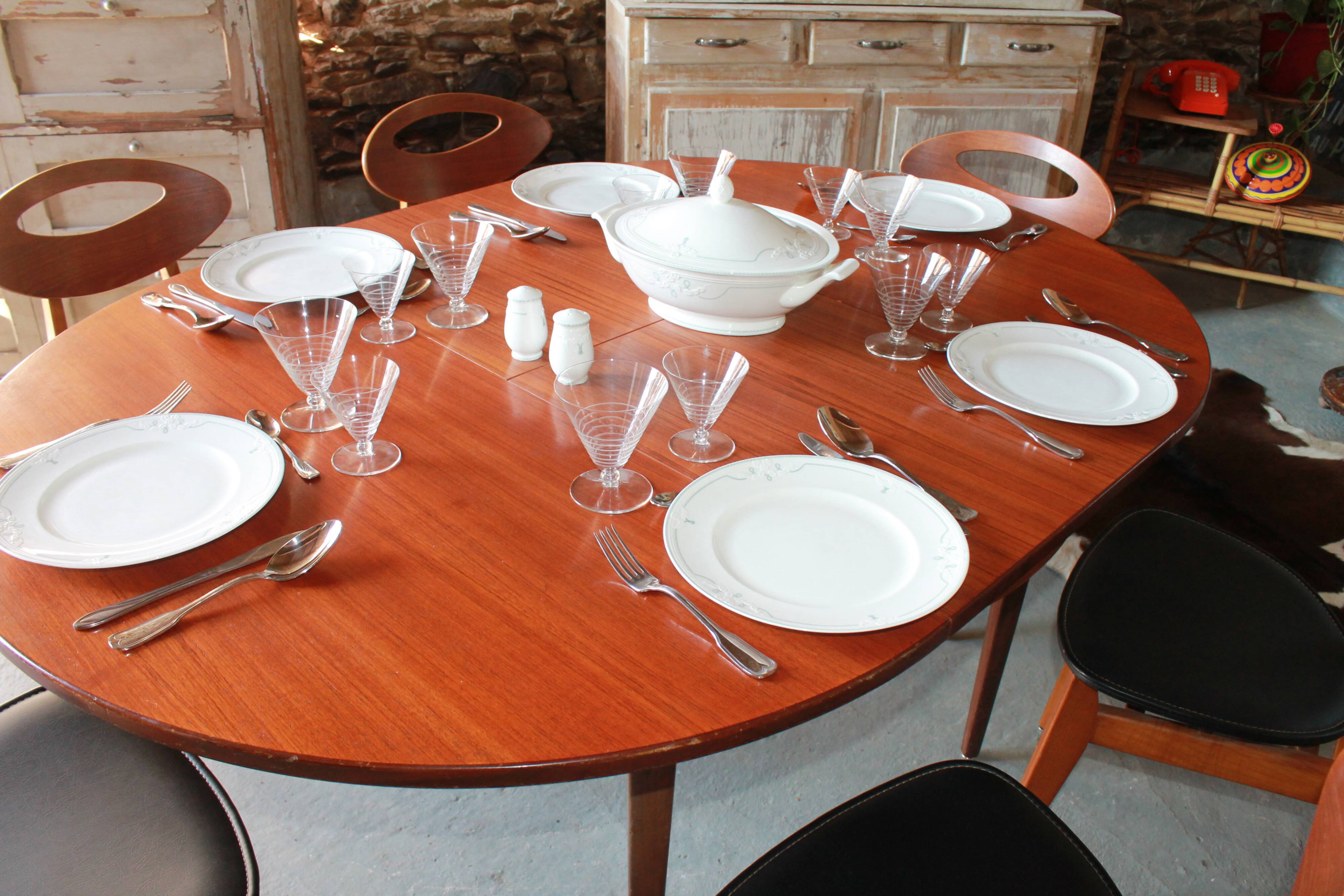 Roundtable - wood - circa 1960's