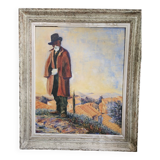 Paul Cézanne portrait painting