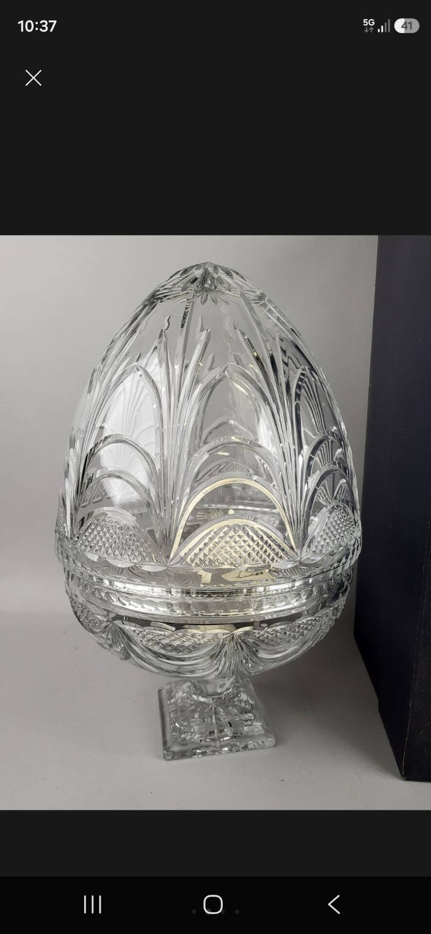 Crystal champagne cellar