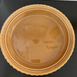 Barbotine pear tart dish