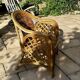 Fauteuil en osier