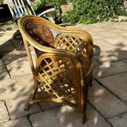 Fauteuil en osier