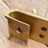 Gold aluminum coat rack