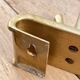 Gold aluminum coat rack