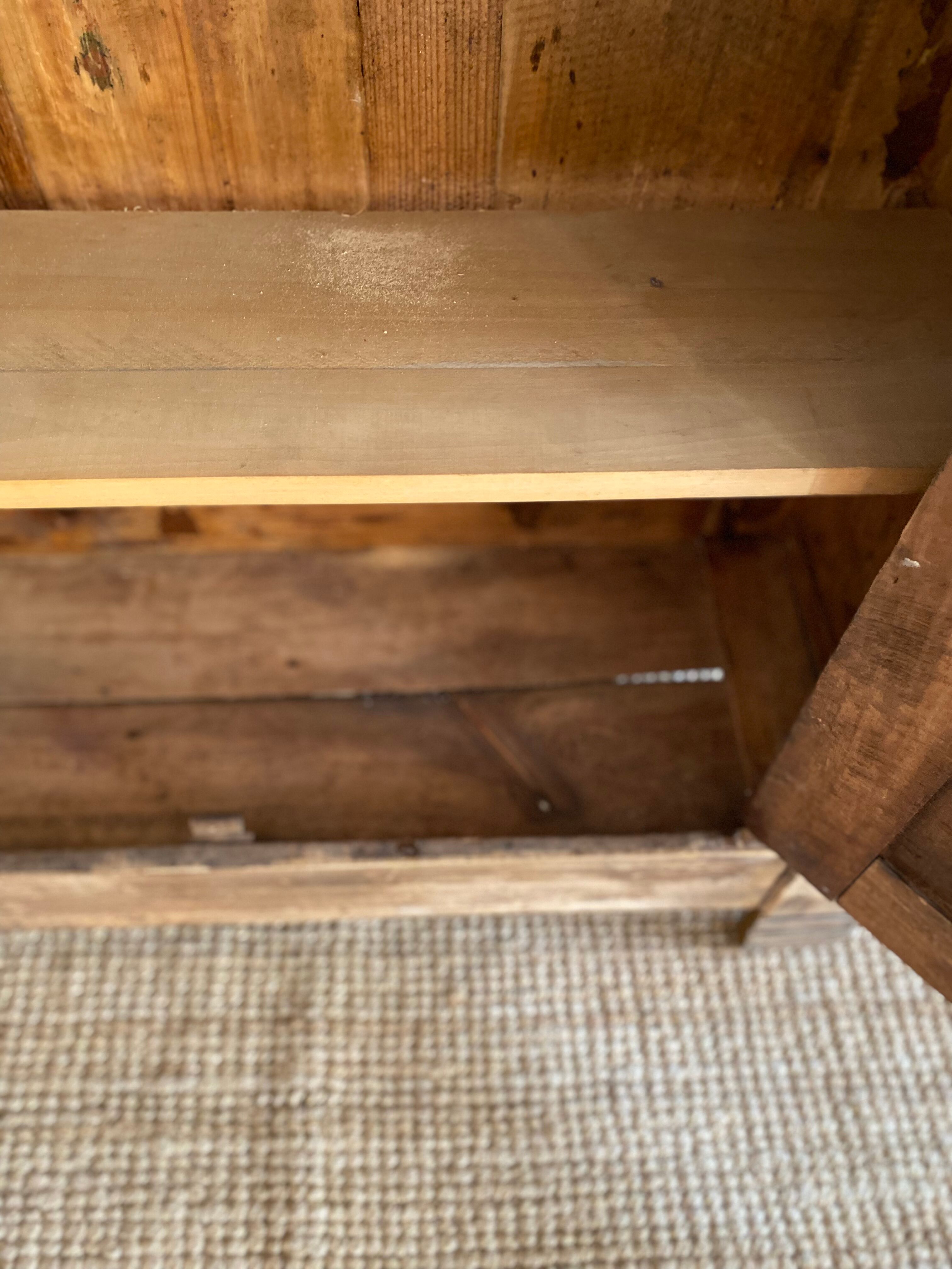 Parisian buffet in raw wood