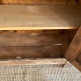 Parisian buffet in raw wood