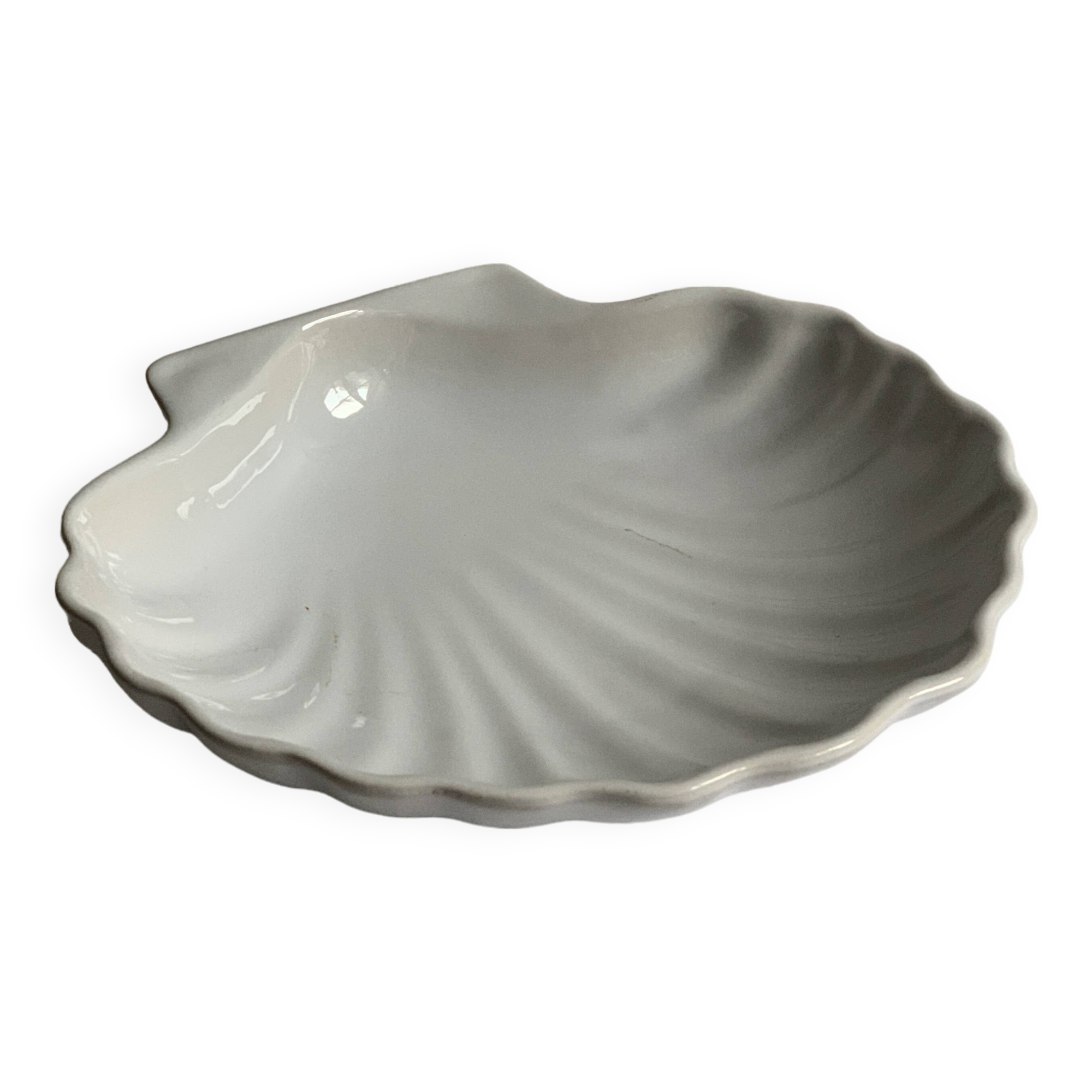 Ceramic shell dish