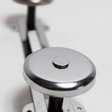 Wall coat rack double hook chrome 1960
