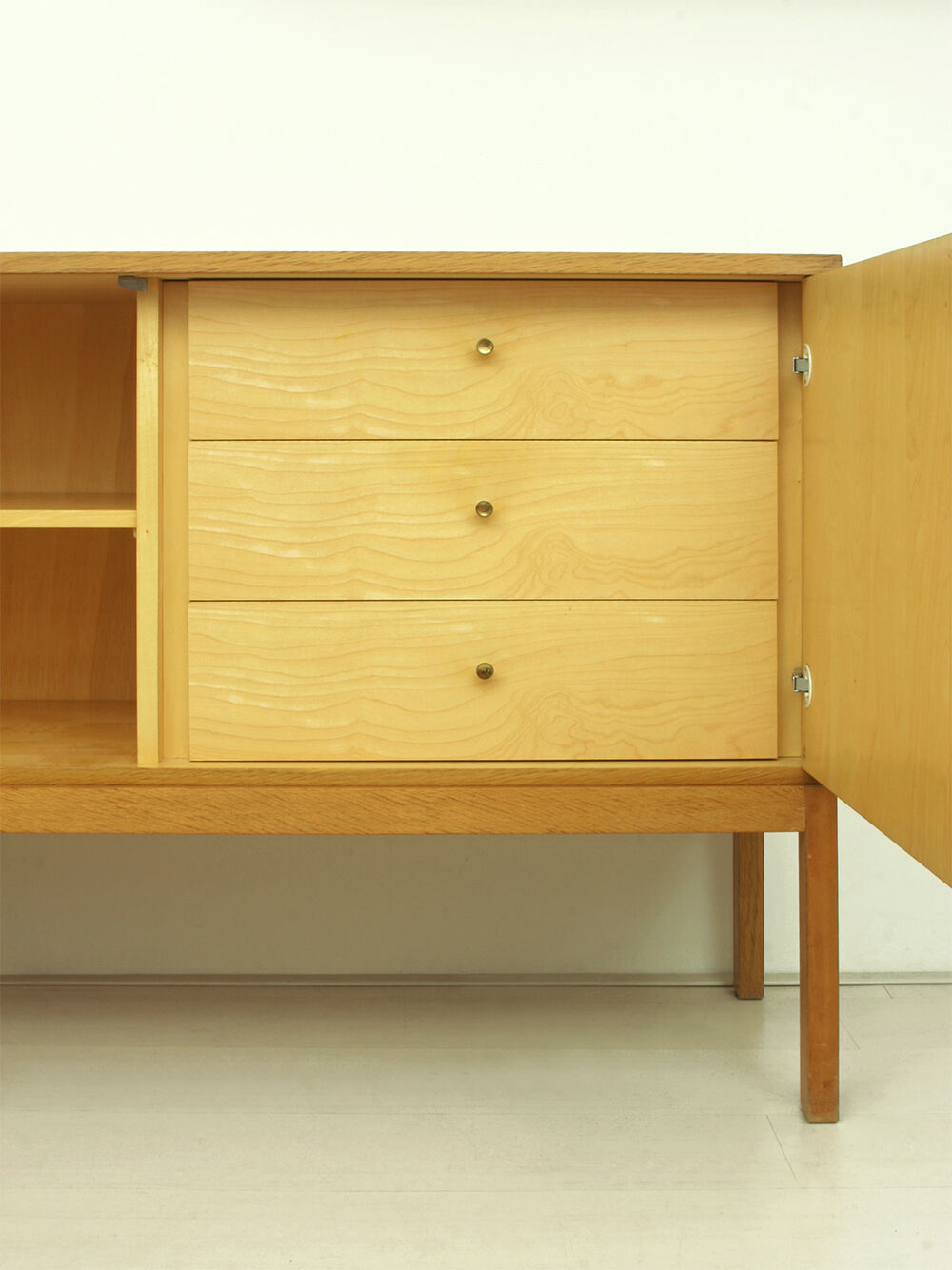 German oak wood sideboard, model Sylt, 1960s