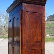 Louis Philippe wardrobe in solid walnut