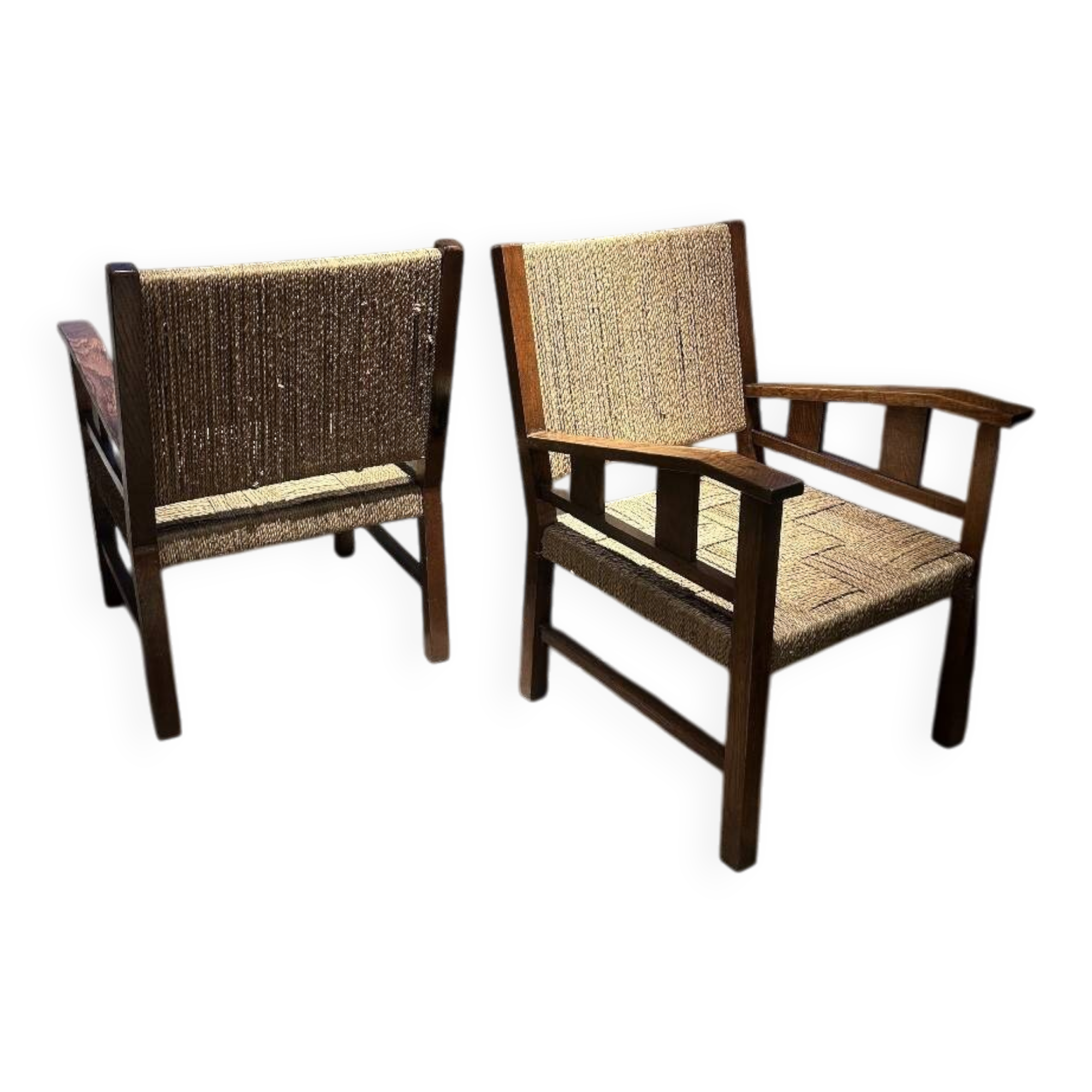Francis Jourdain - Pair of armchairs circa 1920