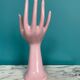 Handmade pink vintage soliflore ring sizer