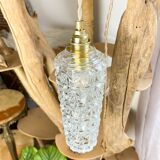 Vintage tulip lamp in customizable glass