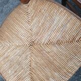 Pair of chairs paillé