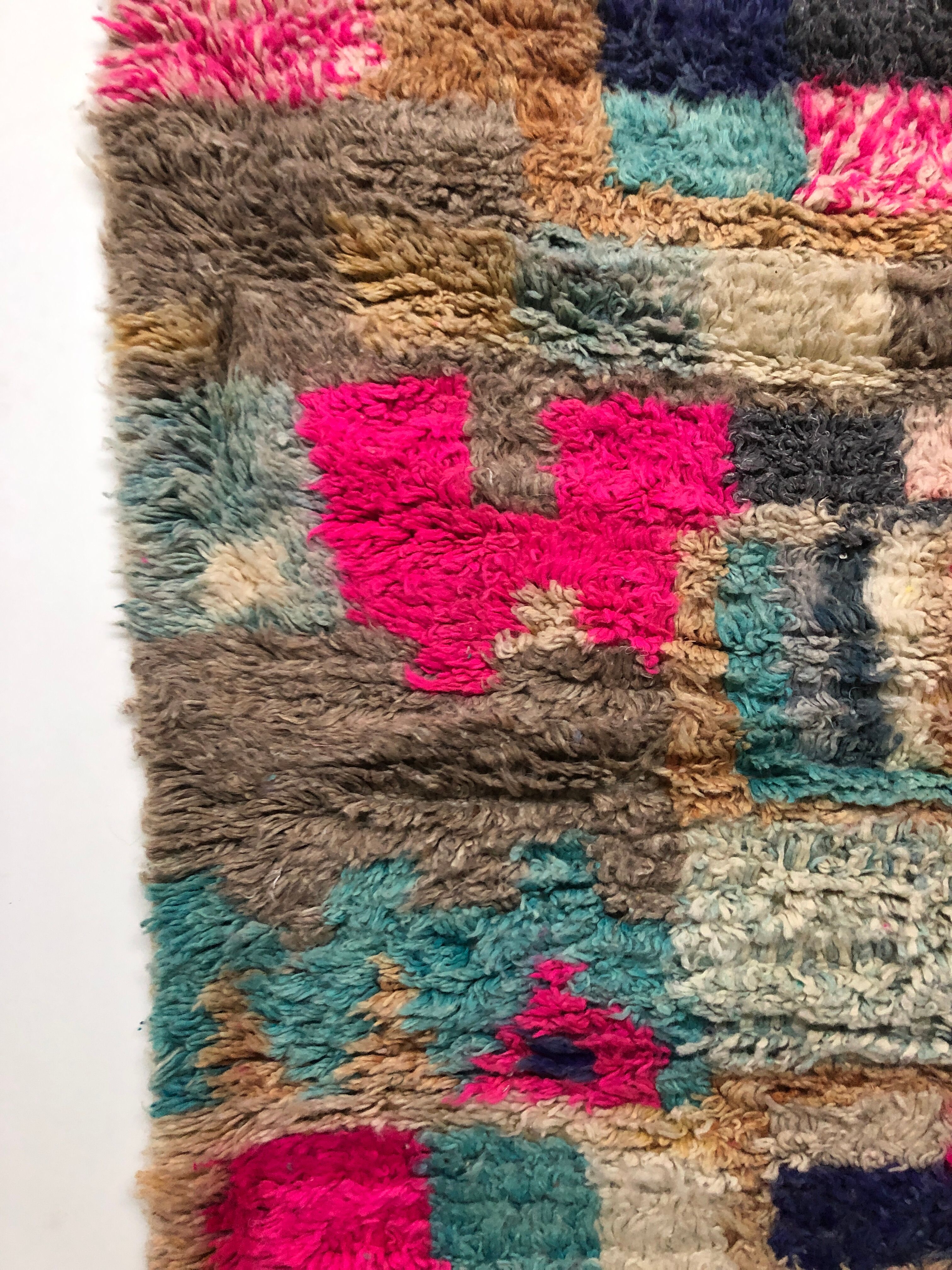 Tapis berbère marocain Boujaad 1,56 x 1,05 m