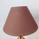 Pair of vintage turned wood lamps