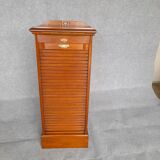 Filing cabinet with curtain and art nouveau desk