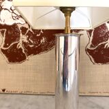 Two ERCUIS lamps, fabric cables, fabric lampshades