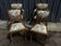 Paire de fauteuils et paire de chaises Art Nouveau