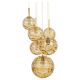 Grand cascading chandelier in Murano glass by Doria, Germany, 1970s.