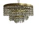 Ceiling lamp crown brass with vintage tassels