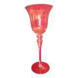 LARGE GLASS TEALIGHT VASE