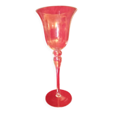LARGE GLASS TEALIGHT VASE