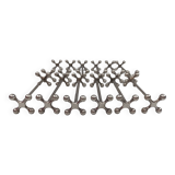 Christofle - 12 ball knife holder 8.5 cm silver metal perfect condition