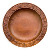 Carved wooden pocket emptier
