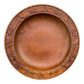 Carved wooden pocket emptier