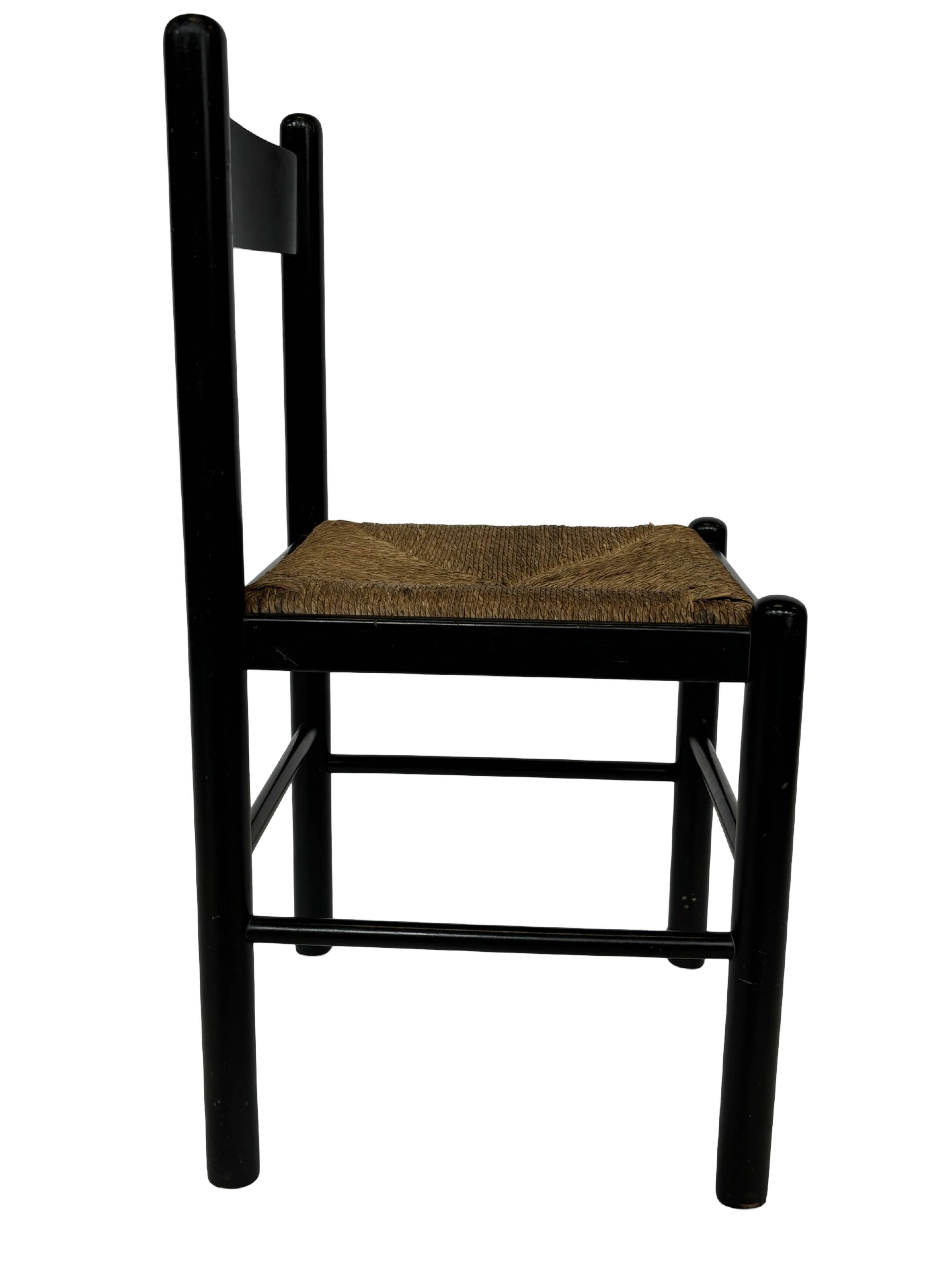 Vintage Rush dining room chair 70's minimalist design