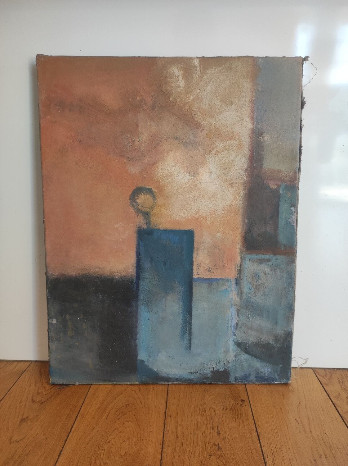 Modern painting vase