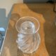 Coupe Lalique sur pieds