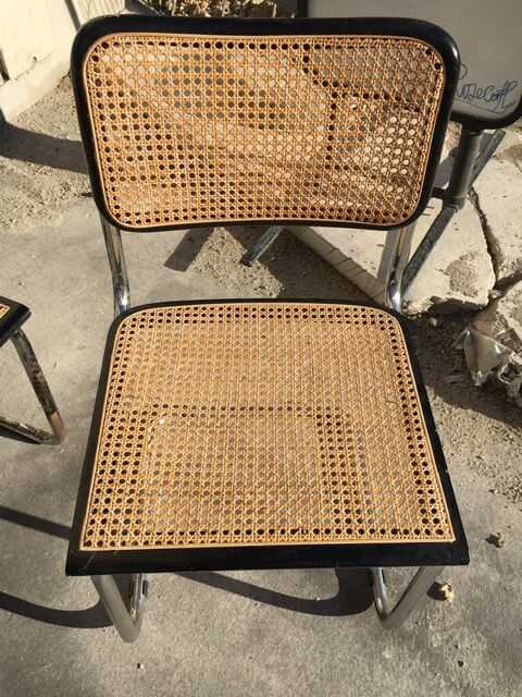 Suite of 6 chairs CESCA B32 by Marcel Breuer