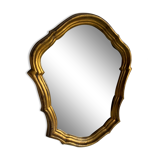 Miroir doré ancien, 44x33 cm