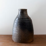 Glazed terracotta vase