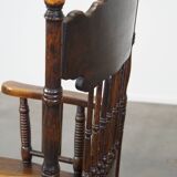 Antique English spindle chair