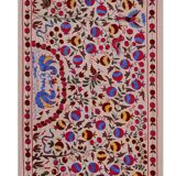 Hand-knotted rug, vintage Turkish rug 104x185 cm