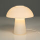 Glashütte Limburg model 6276 large mushroom lamp 1970'S