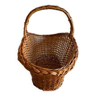 Panier osier type cueillette