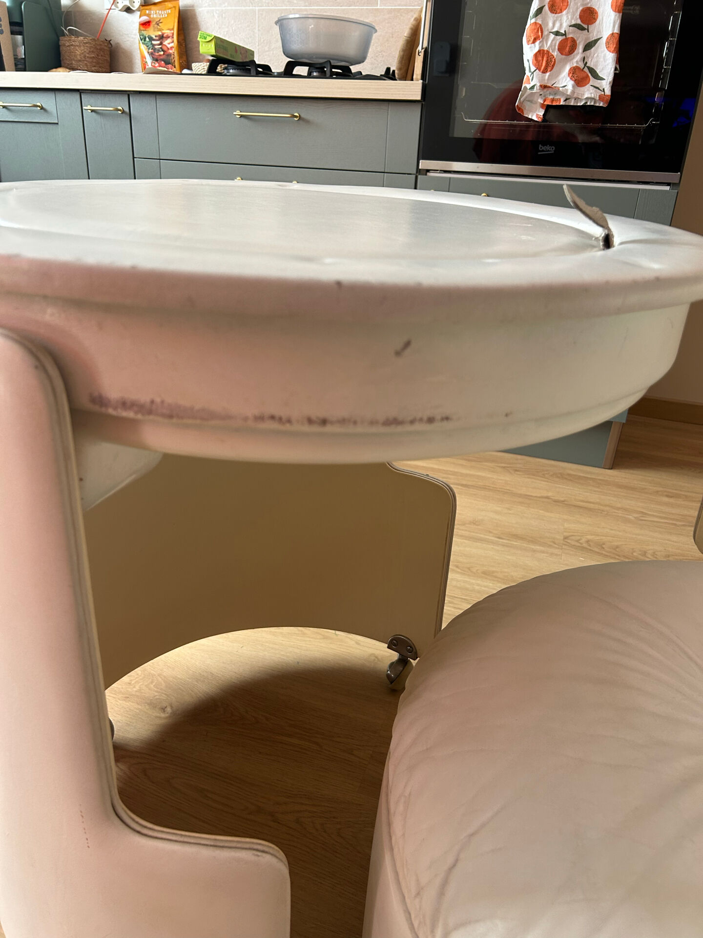 coiffeuse Dilly Dally par Luigi Massoni pour Poltrona Frau