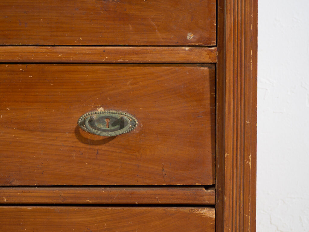 Central European antique chest of drawers with four drawers – Central Europe, circa 1910