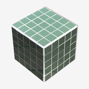 Cube table d’appoint - carreaux de céramique