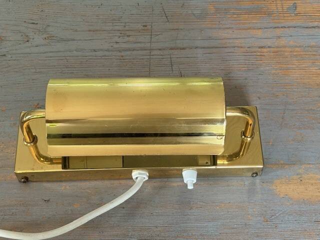 Brass wall light - early 20th century - Sweden