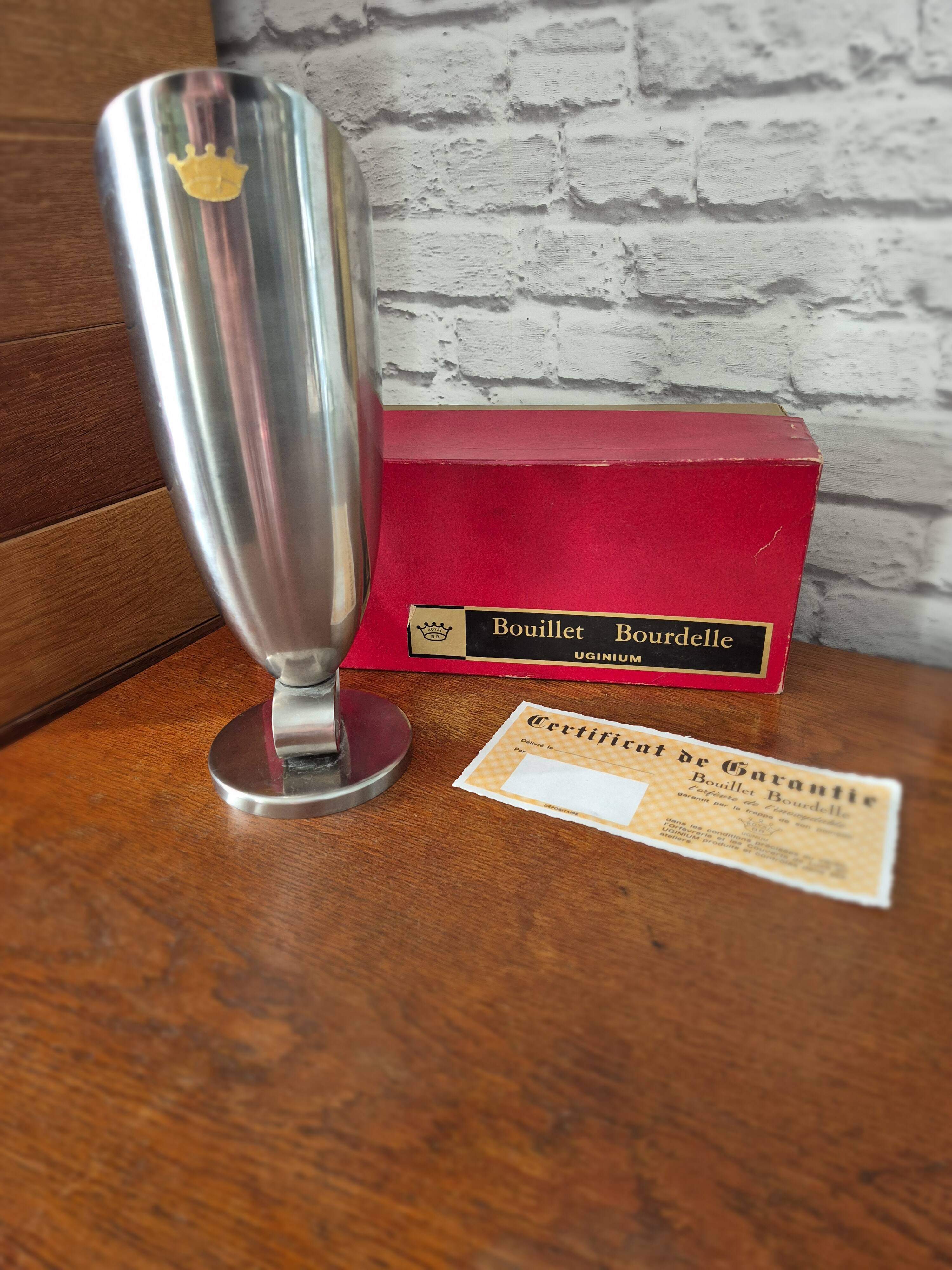 Royal BB Bouillet Bourdelle 70's Stainless Steel Pitcher