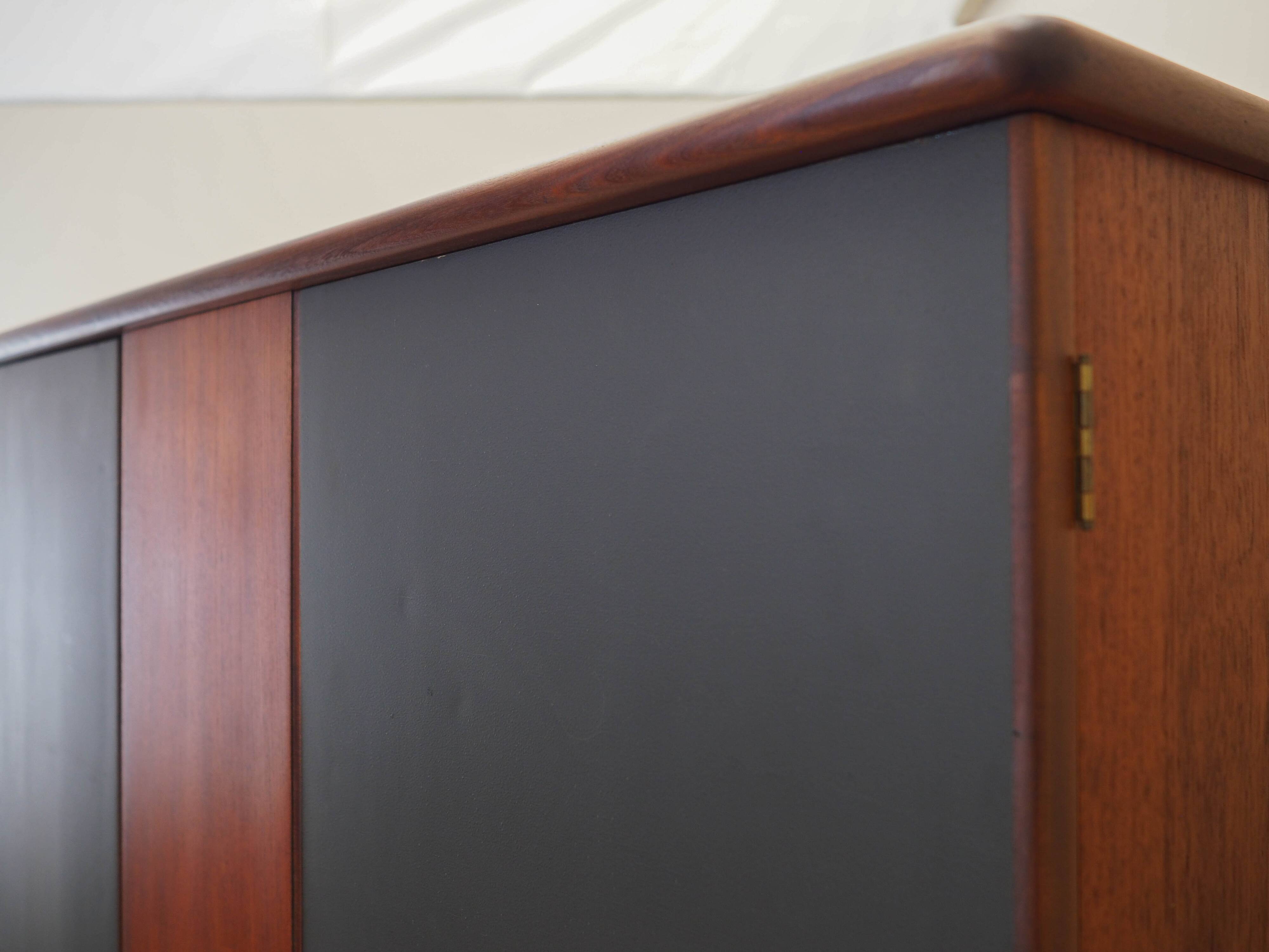 Teak wardrobe, Danish design, 1960s, production: Denmark