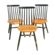 3 chaises fanett par IImari Tapiovaara